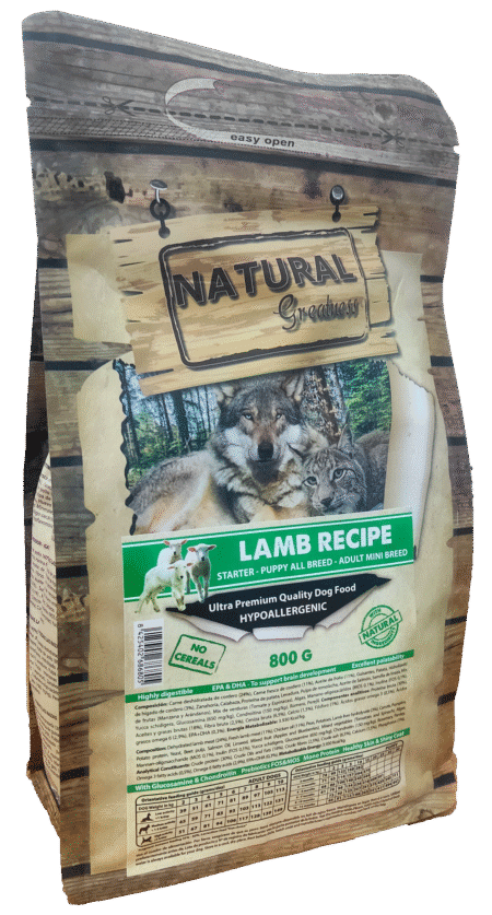 Natural greatness Lamb Recipe - Sensitive Mini 