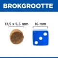 Hill's C/d Canine - Urinary Care - Chicken - brokstructuur