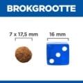 Hill's Canine Adult - Science Plan - Perfect Weight - Large Breed - Chicken - brokstructuur