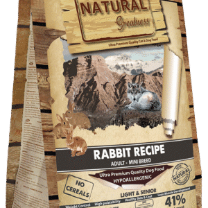 Natural Greatness - Dog - Dry - Rabbit Mini Recipe Senior & Light 2 Kg