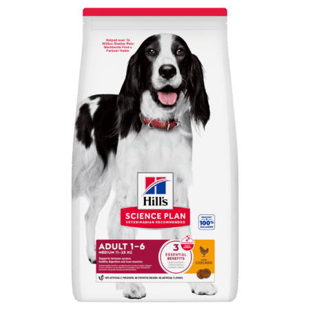 Hill's Canine Adult - Sp - Medium - Chicken - 12 Kg