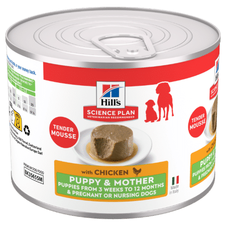 Hill's Canine Puppy & Mother - Sp - Tender Mouse - Chicken - 12 X 200 Gr