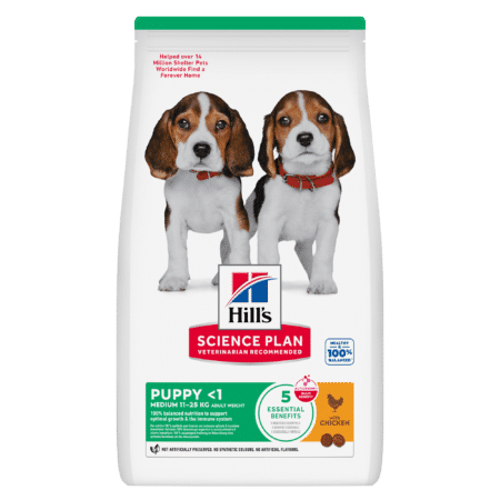 Hill’s Canine Puppy – Sp – Medium – Chicken – 12 Kg