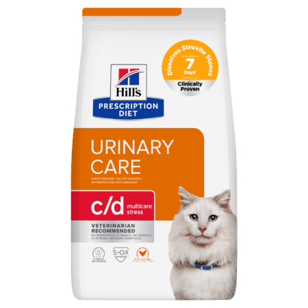 Hill's C/d Feline - Urinary Care Stress - Chicken - 8 Kg