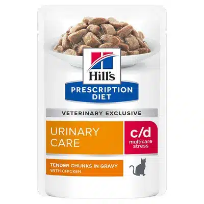 Hill's C/d Feline - Urinary Care Stress - Chicken Pouch - productafbeelding detail 1