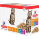 Hill's Feline Adult - Sp - Multipack Chicken & Beef & Salmon - 12 X 85 Gr