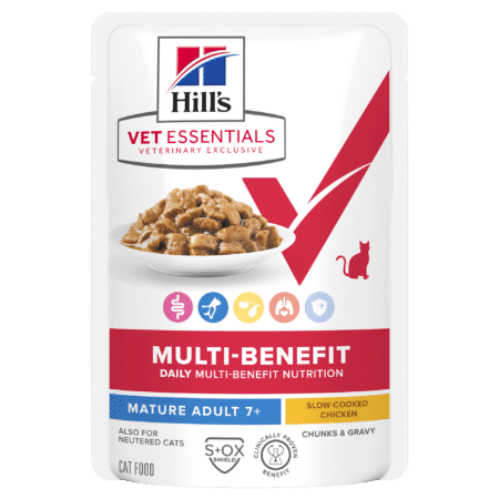 Hill's Feline Mature Adult - Ve Mb - Chicken Pouch - 12 X 85 Gr