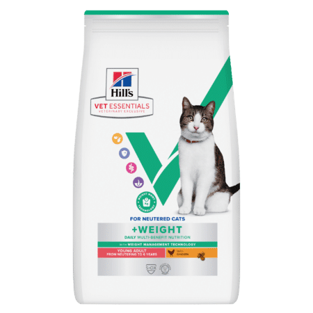 Hill's Feline Young Adult - Ve Mb Weight - Chicken - 1,5 Kg