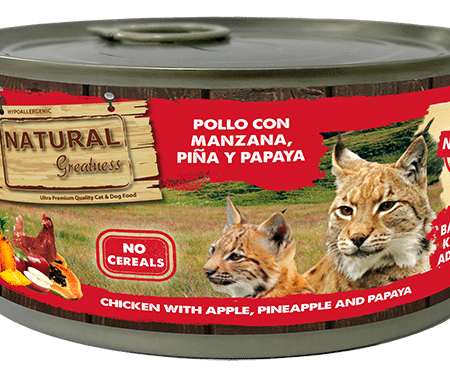 Natural Greatness - Cat - Wet - Complete - Chicken With Apple And Pineapple And Papaya 185 Gr